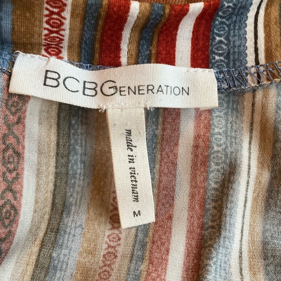 BCBGeneration striped babydoll t-shirt dress - Picture 8 of 8